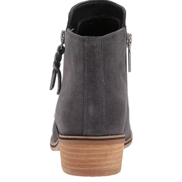 Blondo x Revolve Liam black grey leather waterproof ankle bootie women size 10 - Picture 9 of 9